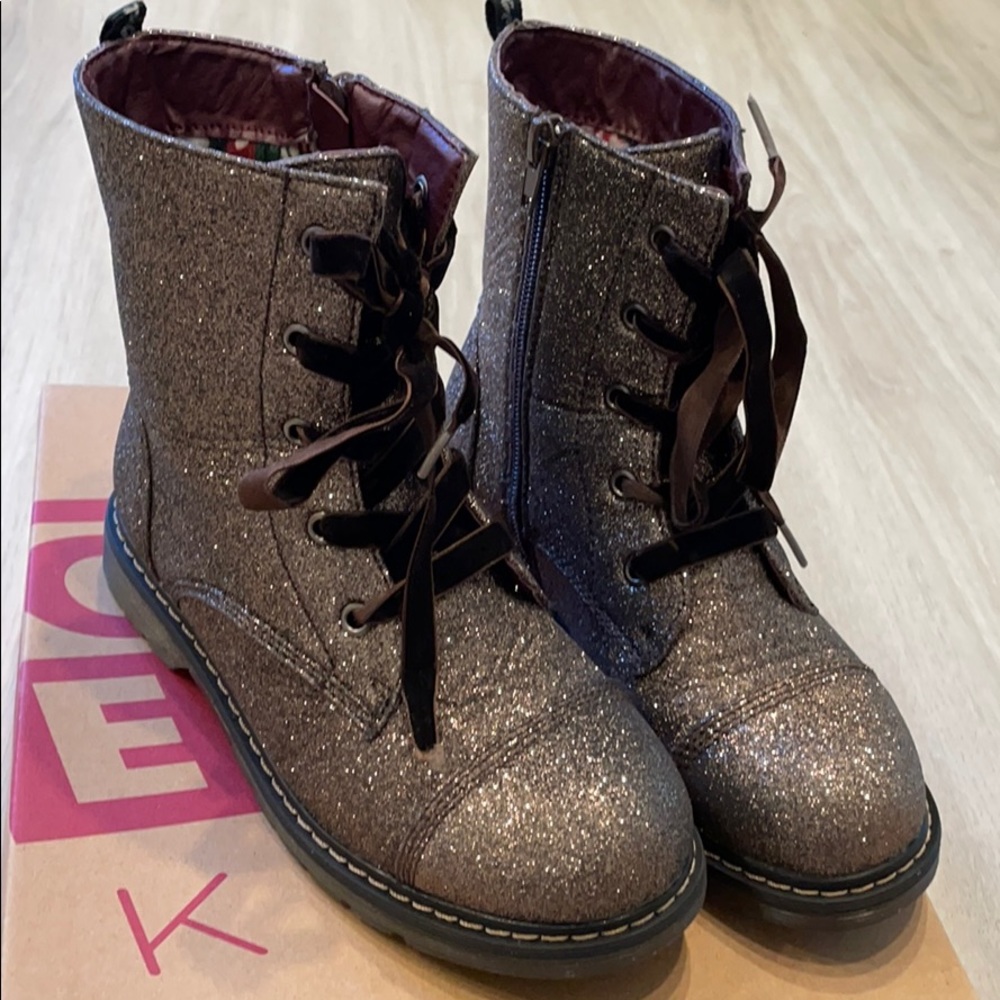 Gioseppo girls sparkly boots sz 33EU